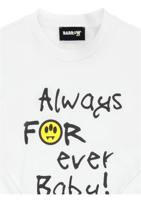 T-shirt corta con stampa BARROW KIDS | S6BKJGTH140002